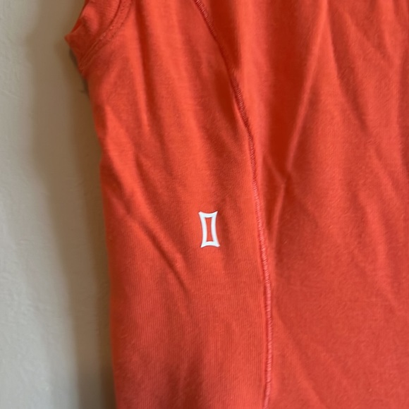 Kit and Ace merino blend coral crew neck body suit with adjustable snap crotch - Picture 6 of 8